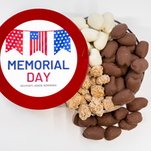 PECAN FAVORITE GIFT TIN, MEMORIAL DAY
